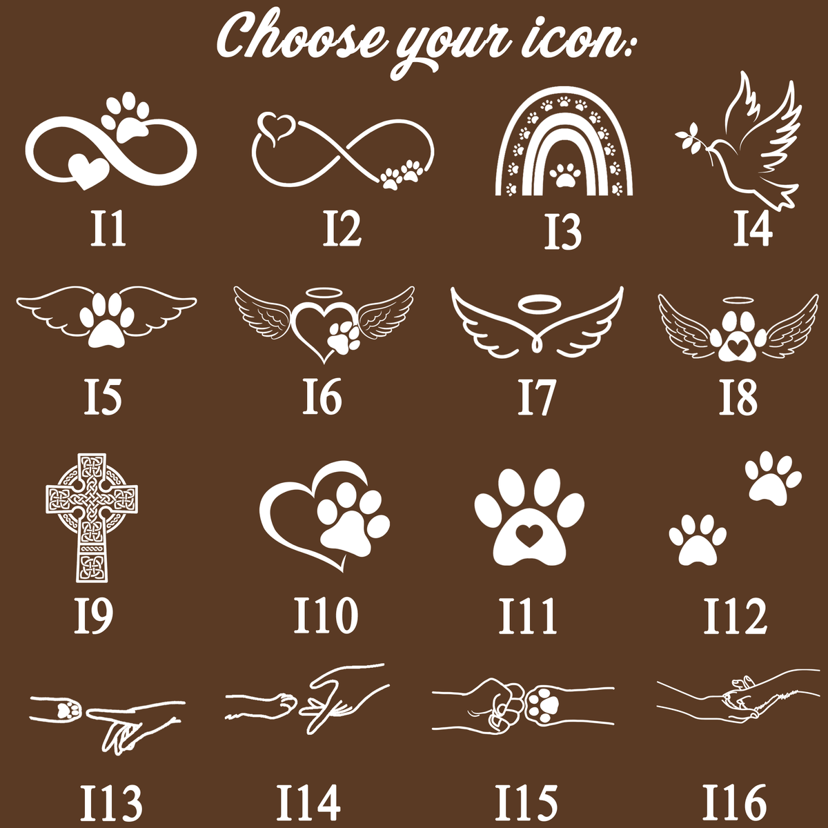 Pet Memorial Pawprint Keychain - Angel Wings Photo Insert & Custom Dates