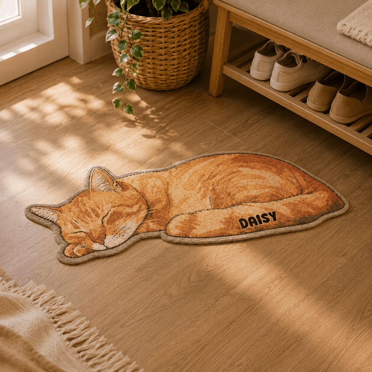 Mat – Custom Pet Full Body Shape Photo Design