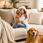 Custom Photo Shaped Pillow – Personalized Pet & Portrait Cushion