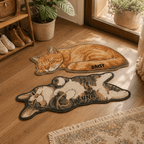 Mat – Custom Pet Full Body Shape Photo Design