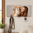Custom Pet Photo Dog Leash Holder – Seamless Borderless Design