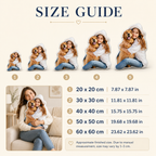 Custom Photo Shaped Pillow – Personalized Pet & Portrait Cushion