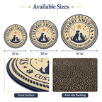 Mat – Custom Pet Face Shape Design