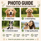 Custom Pet Photo Dog Leash Holder – Seamless Borderless Design