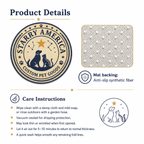 Mat – Custom Pet Portrait Retro Camera & Photo Shape Design