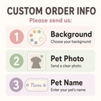 Badge Reel – Custom Pet Portrait Vintage Gold Frame Design